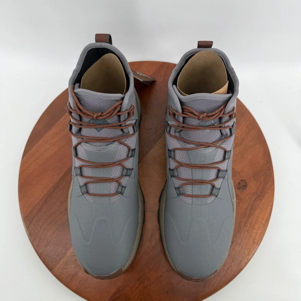 Muck Boot Outscape Max Lace Mens Gray Waterproof Hiking Boots MTLM100 Size 13